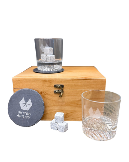 Limited Edition United Ability Etched Gift Set