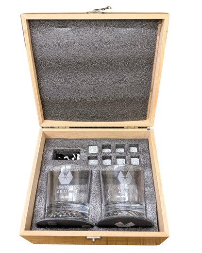 Limited Edition United Ability Etched Gift Set